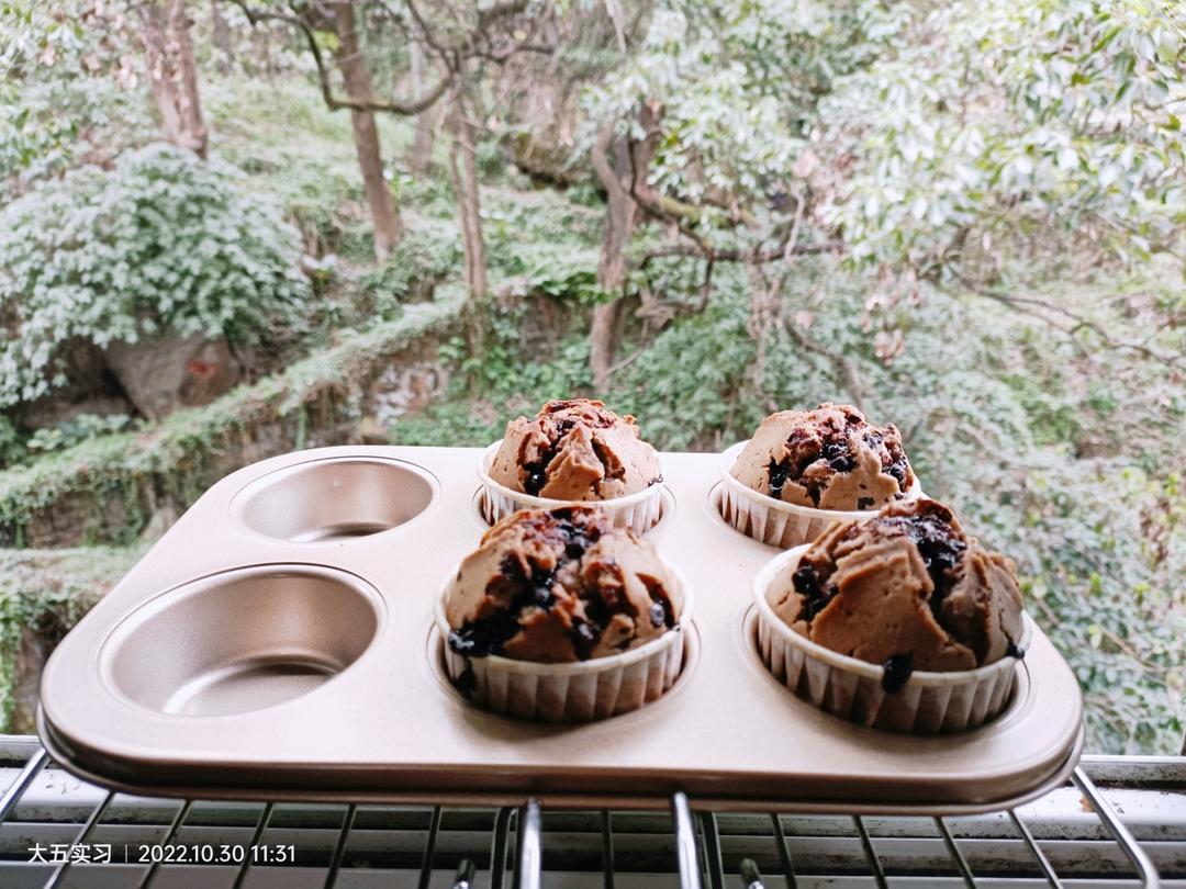 免打发❗搅一搅就能成功的巧克力麦芬
