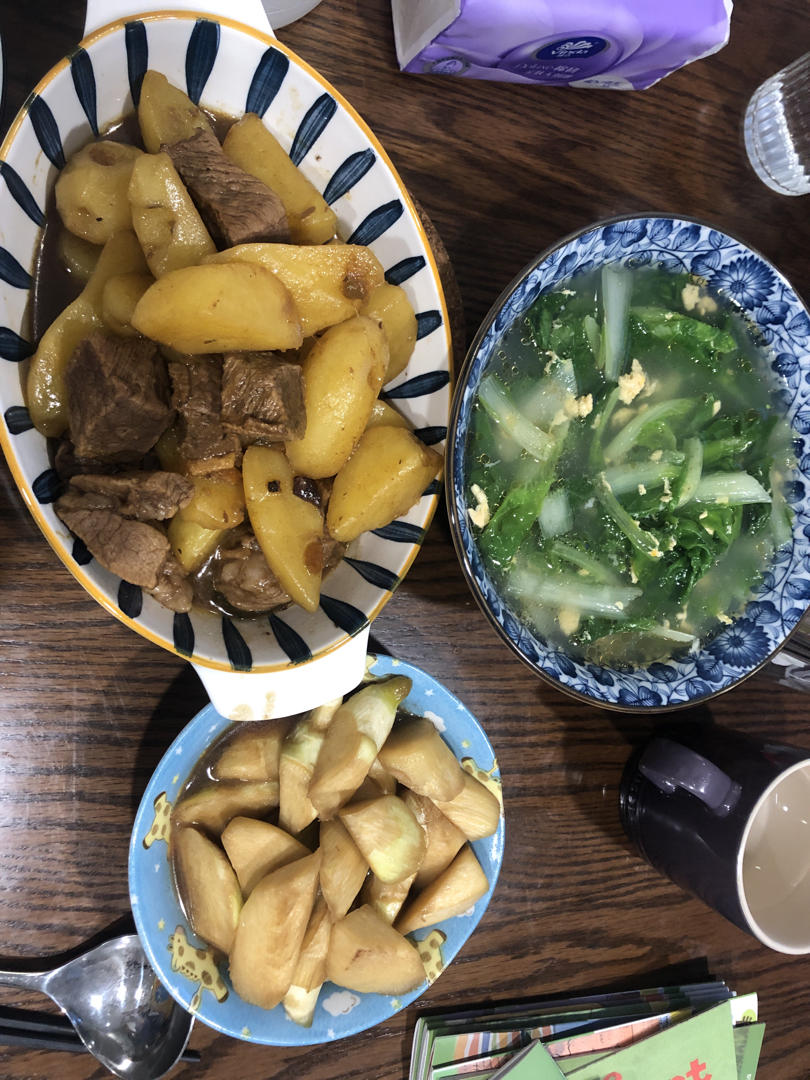 土豆炖牛肉