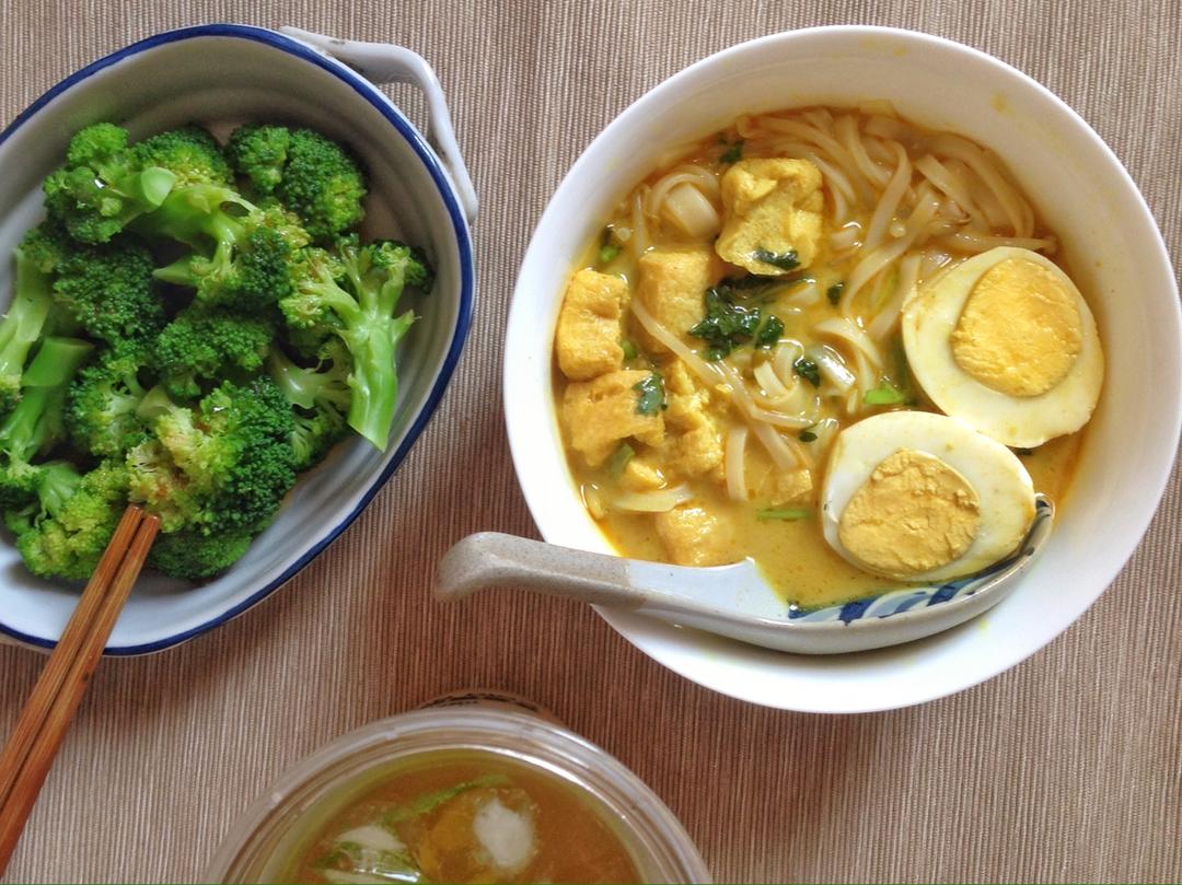 鸡肉叻沙越南河粉【食材包操作说明】