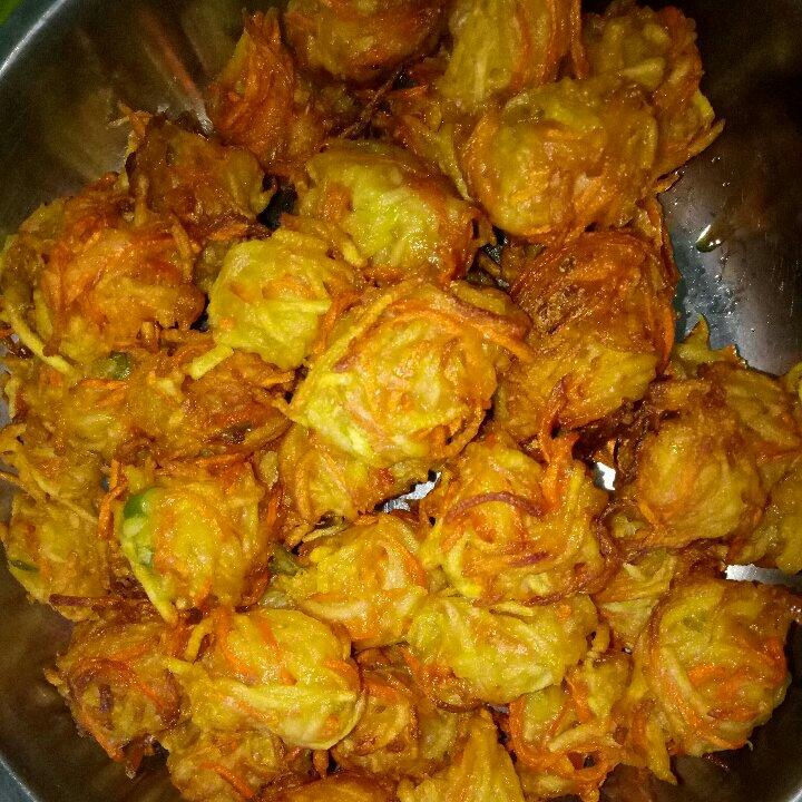 坦诚-2做的炸土豆丸子