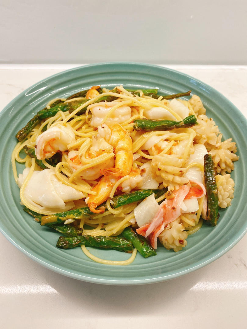 海鲜意面
Spaghetti with Seafood