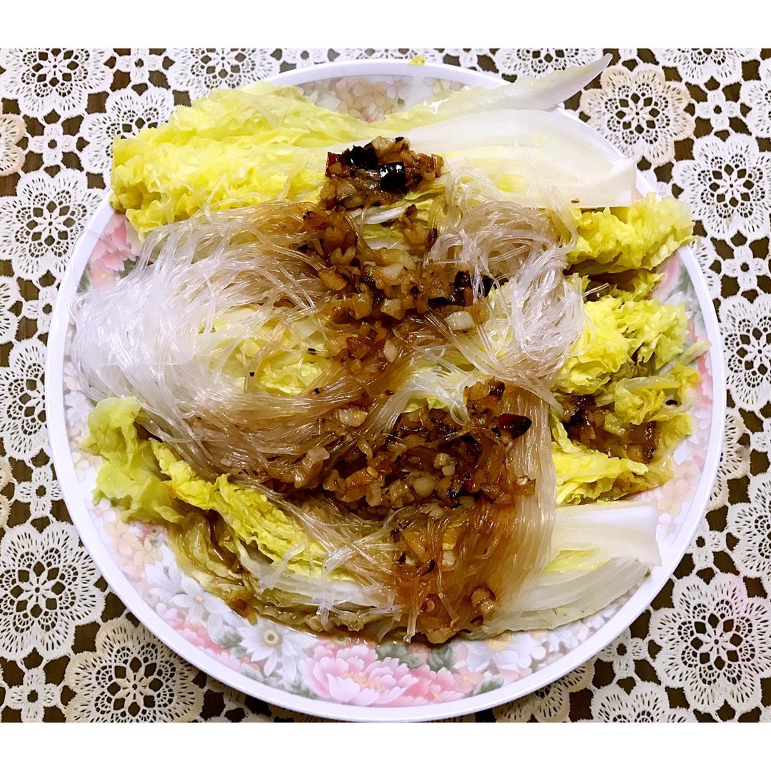 蒜蓉粉丝娃娃菜