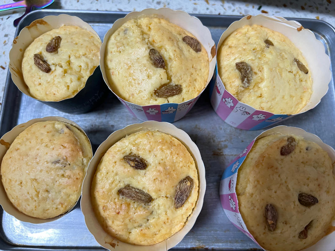 柠香蓝莓玛芬（植物油版）