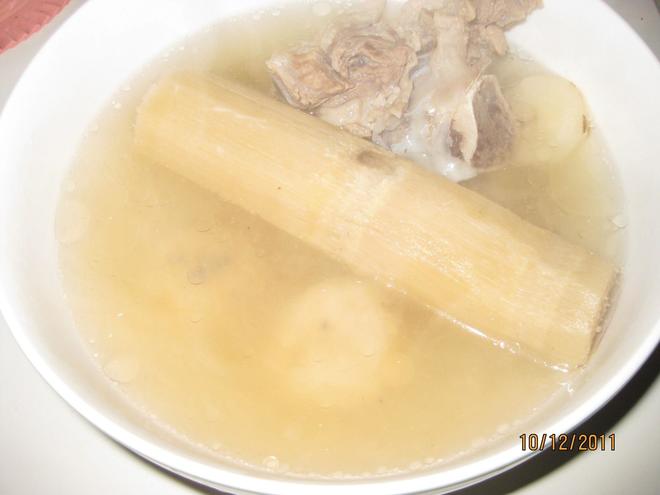 甘蔗荸荠骨头汤的做法