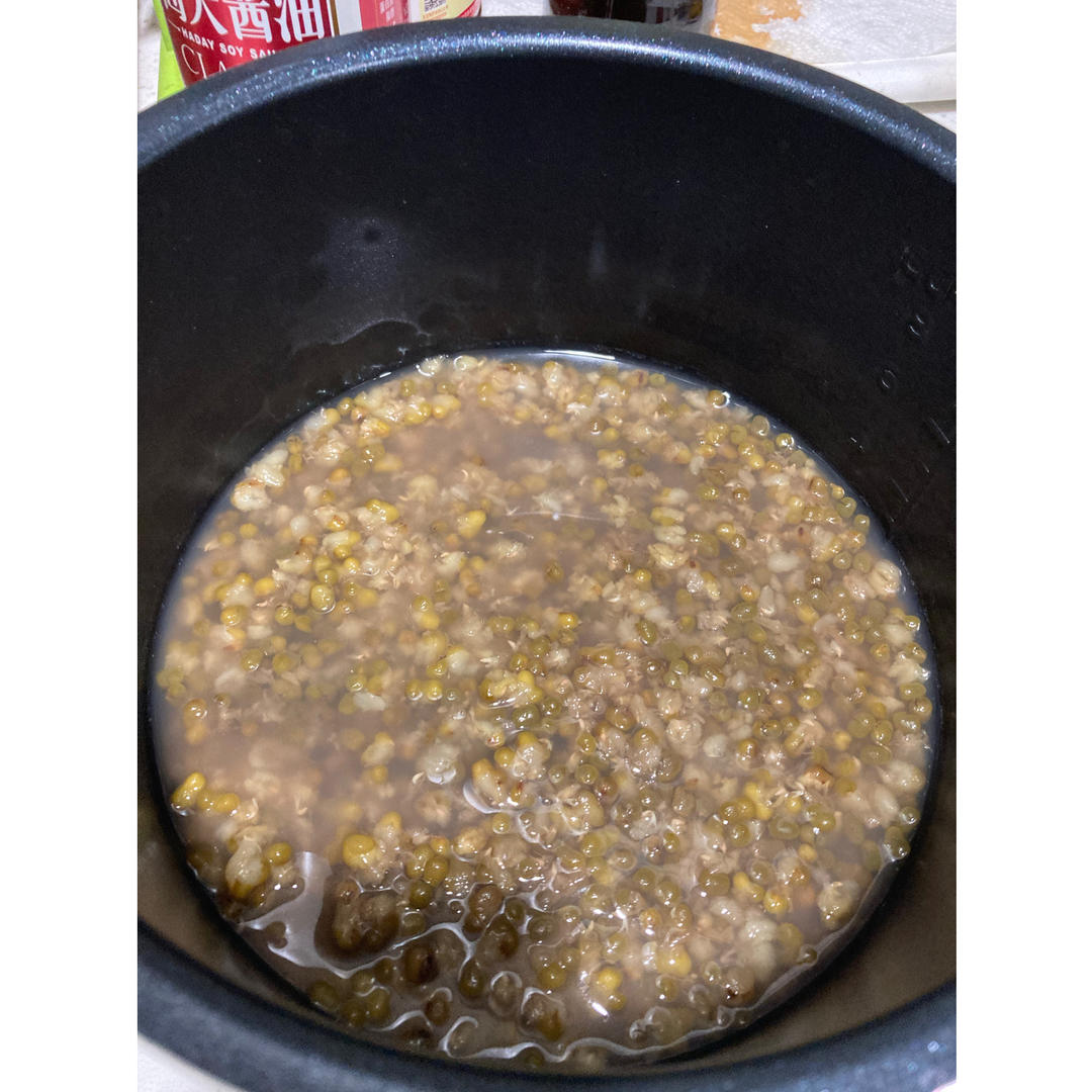 鲜奶绿豆沙（破壁机版）