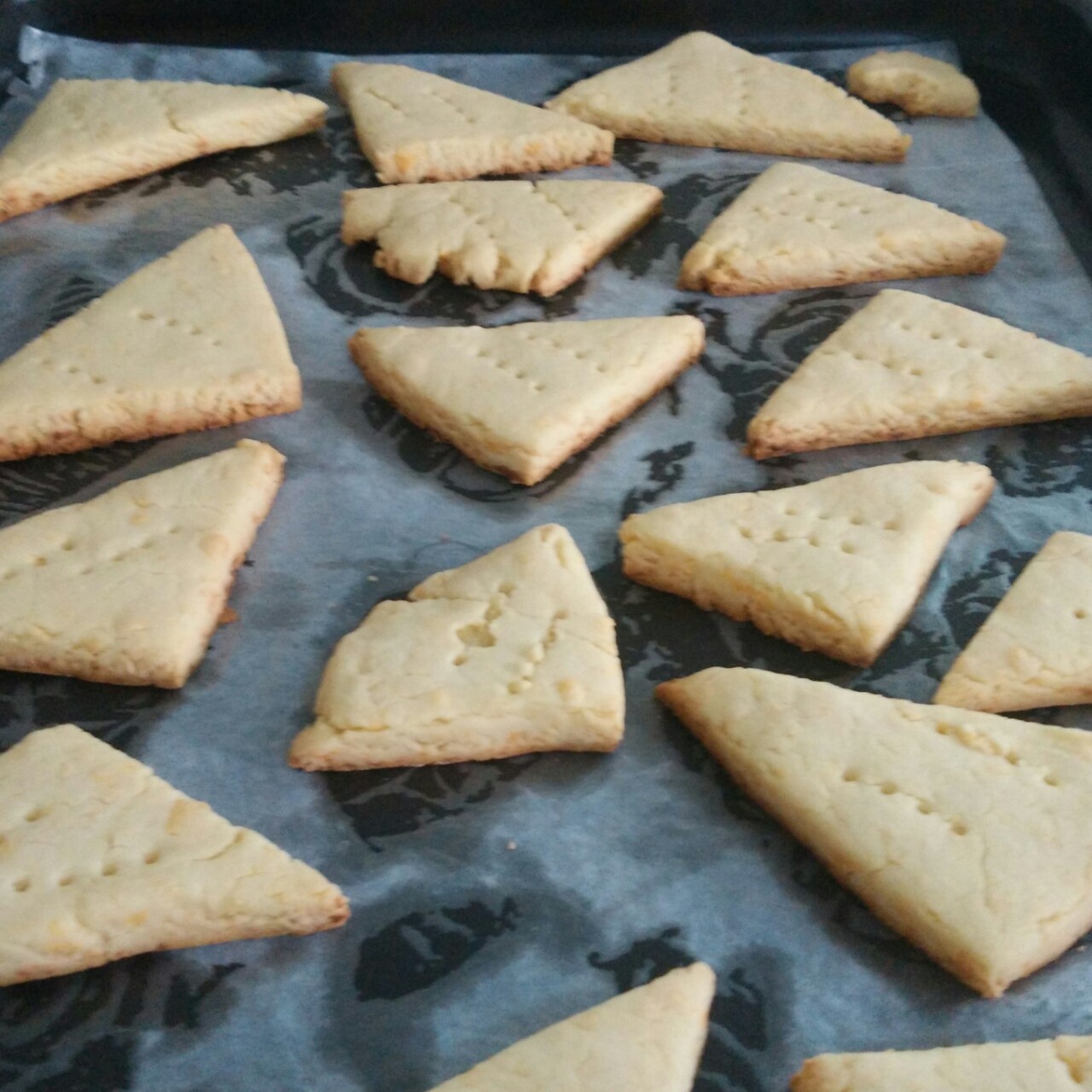 萌萌的奶酪饼干