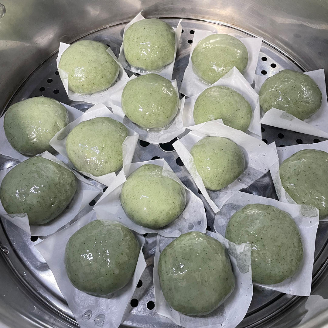 青团（艾草粉版不开裂不塌陷）