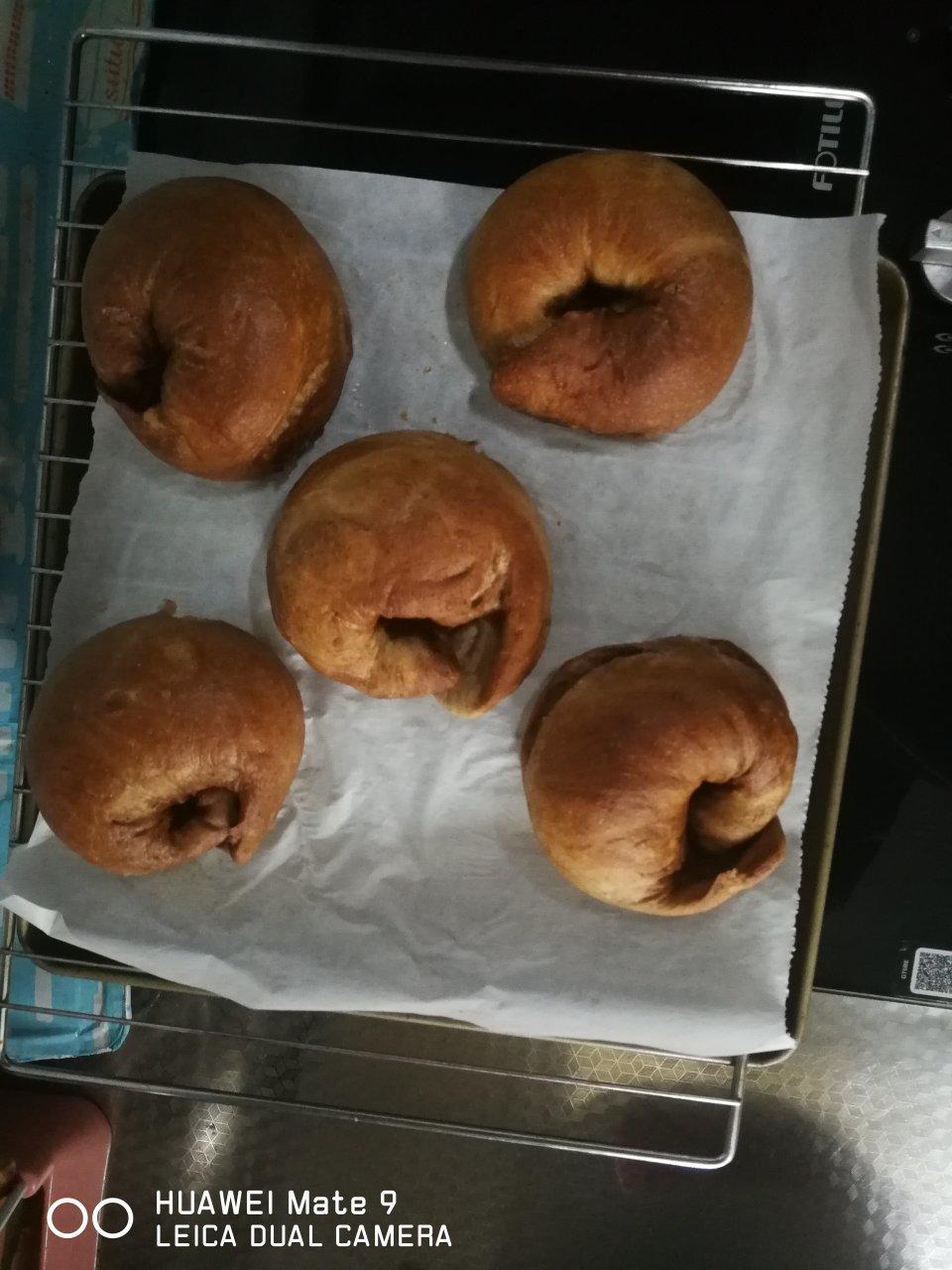 黑芝麻全麦贝果