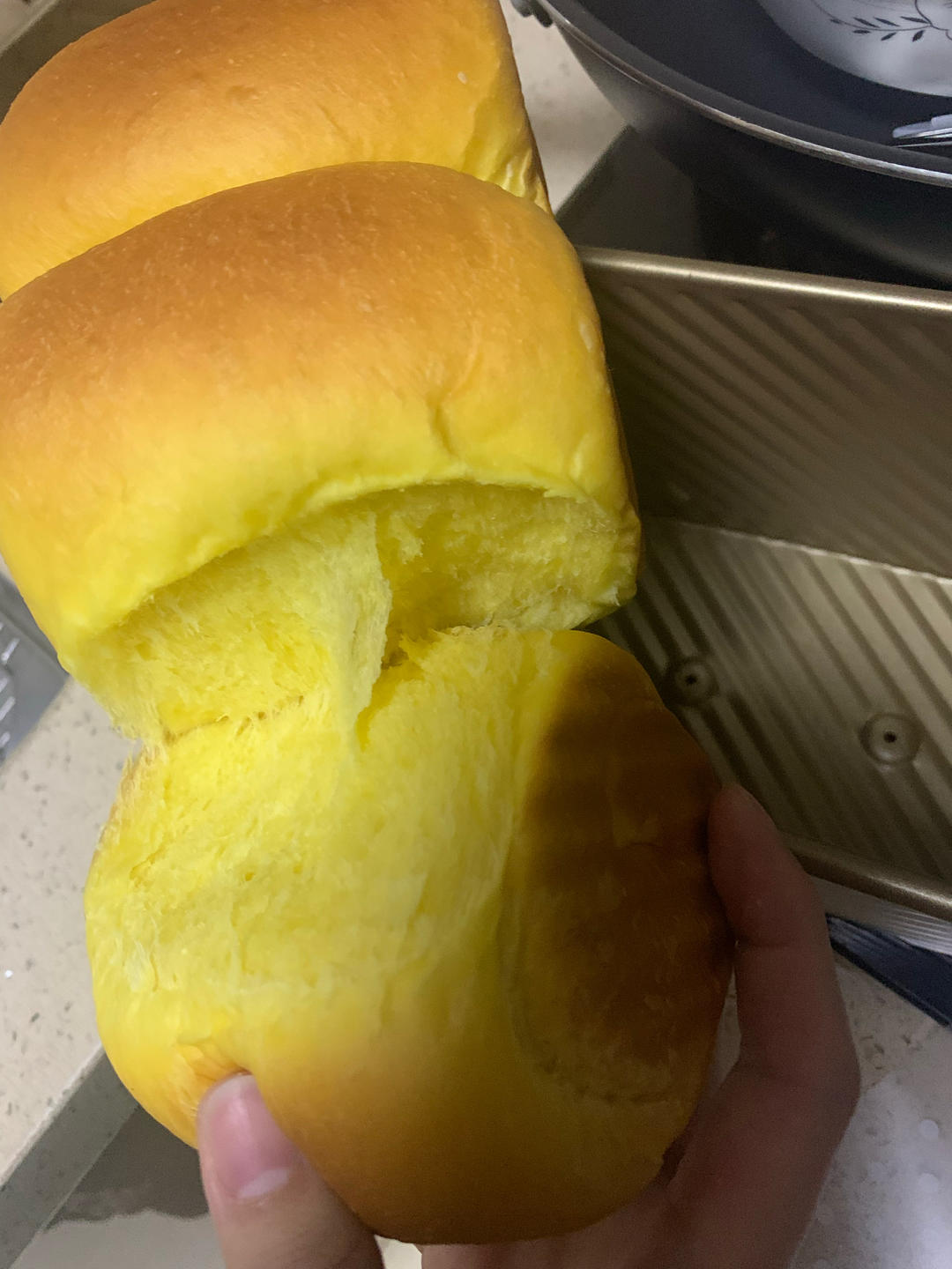 软绵香醇的南瓜吐司