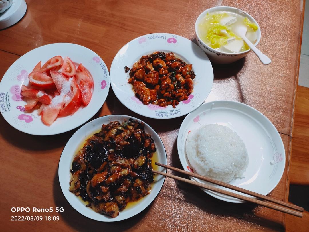 两人食营养晚餐