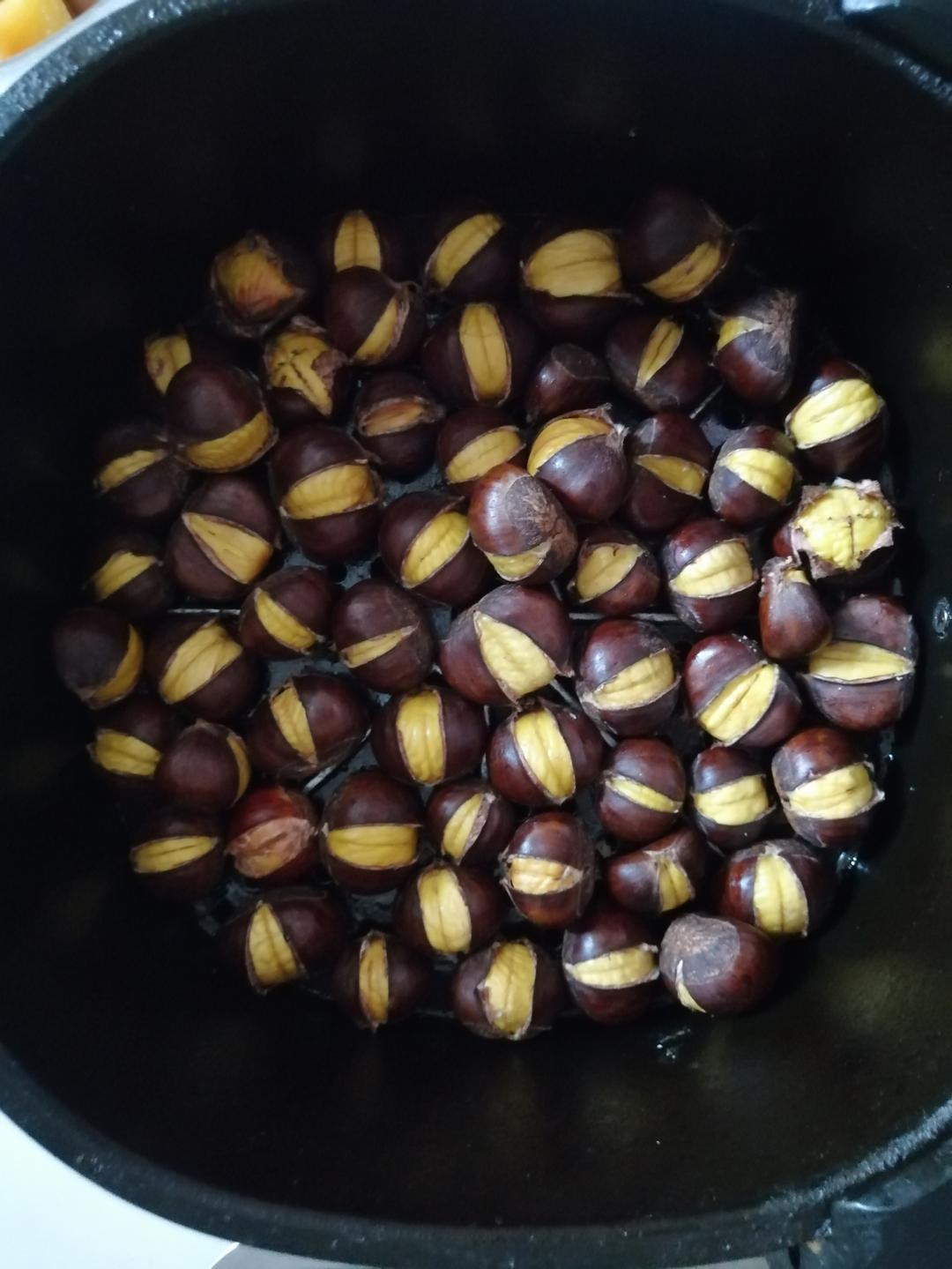 空气炸锅糖炒栗子