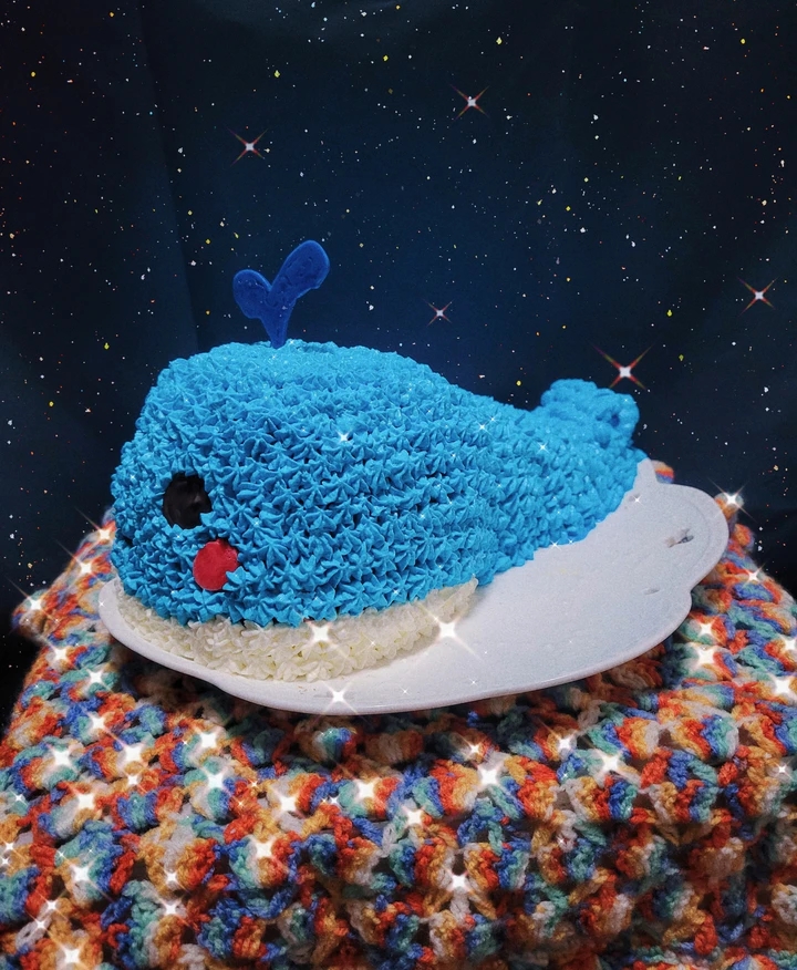 【创意蛋糕】🐳鲸鱼立体蛋糕