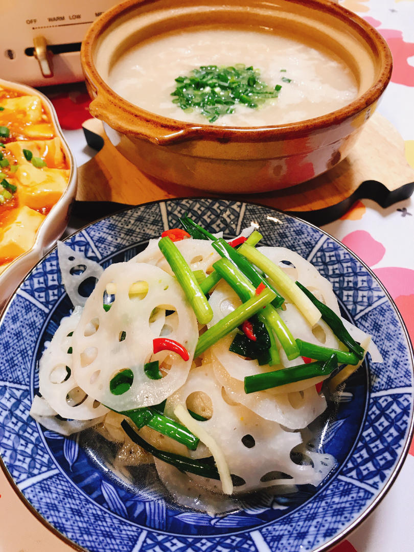 凉拌糖醋藕片