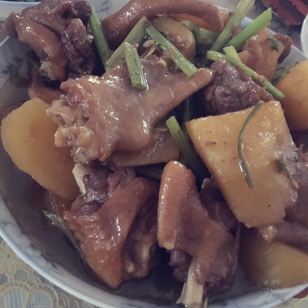 大鹅炖土豆