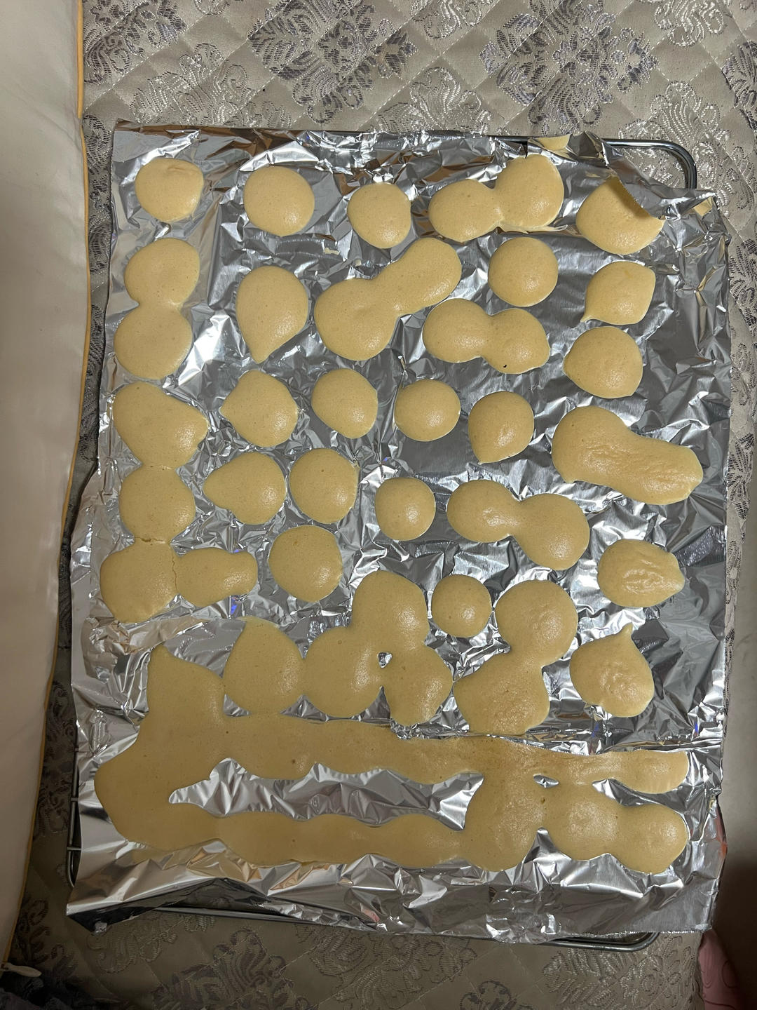 宝宝小零食，全蛋溶豆，极简食材，香酥美味～