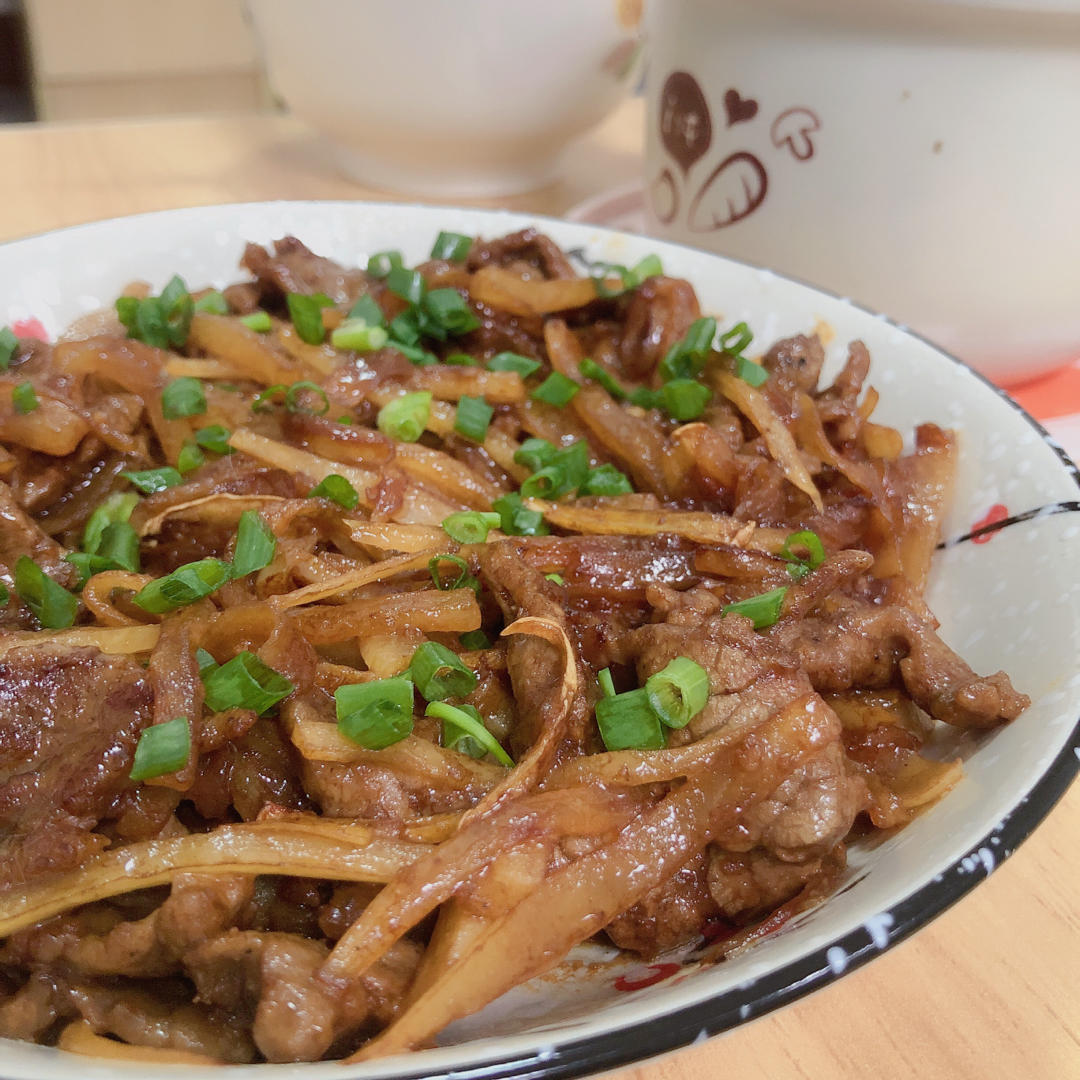 萝卜丝炒牛肉