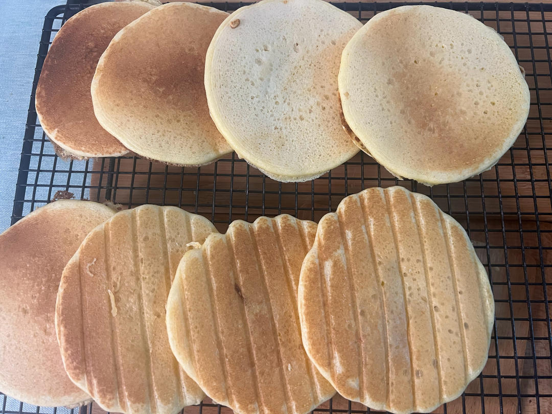 奶香玉米面饼
