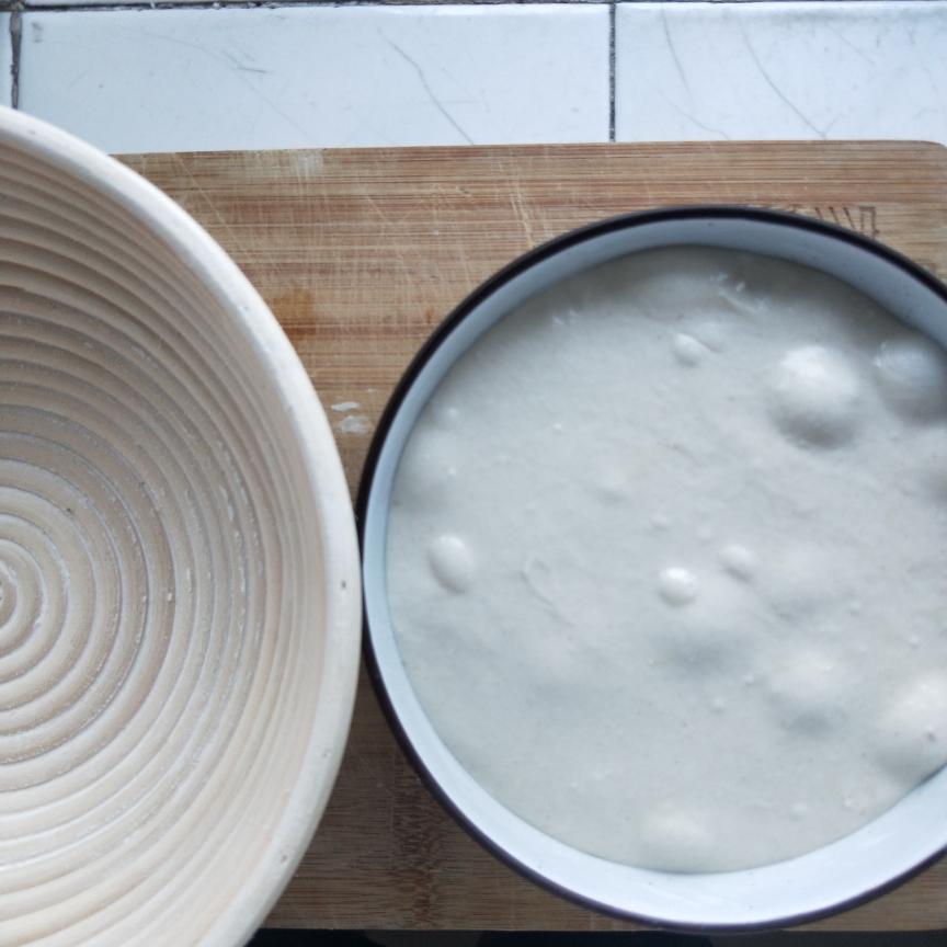 100个欧包练习——葡萄酵种欧包