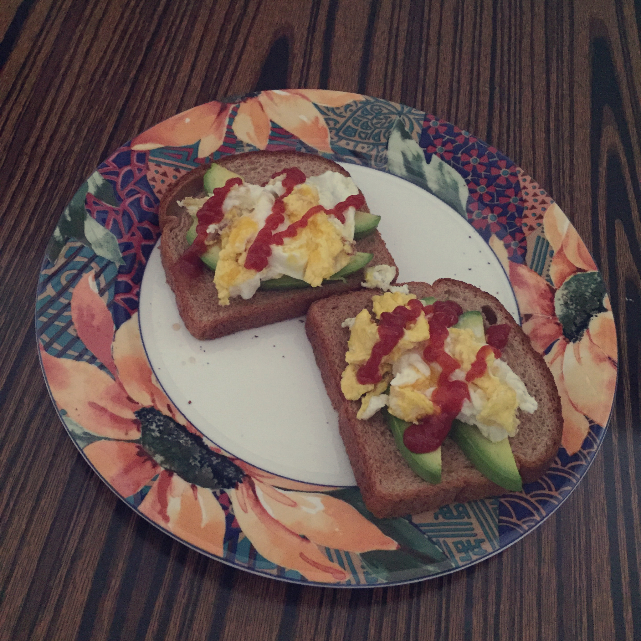 牛油果鸡蛋吐司 Avocado French toast with eggs
