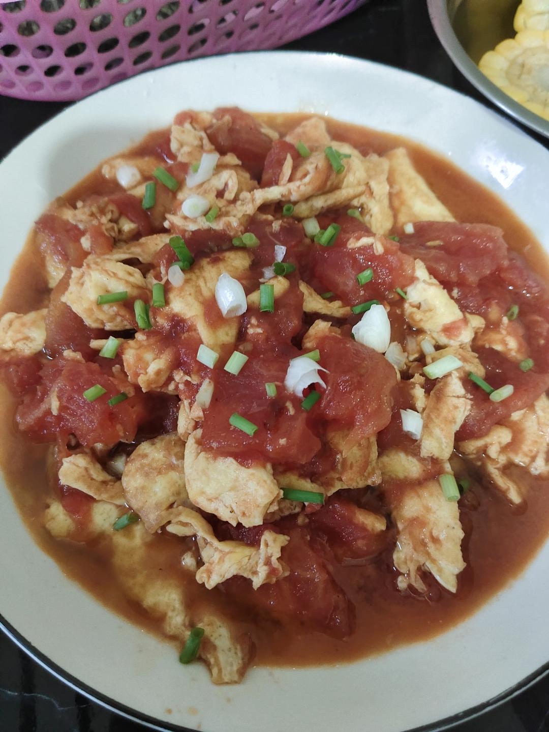 太好吃了！番茄炒蛋这样做比肉还好吃！