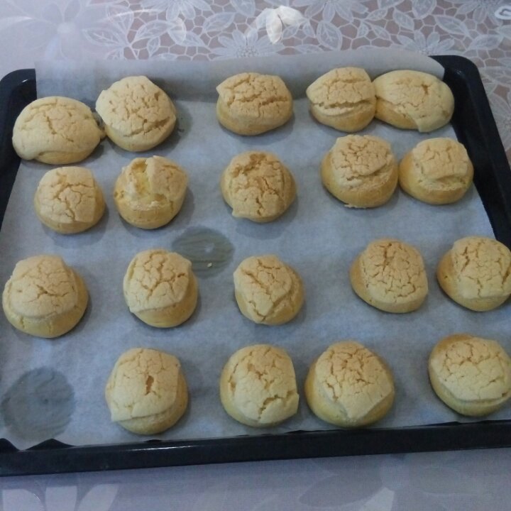 十分美味的酥皮泡芙