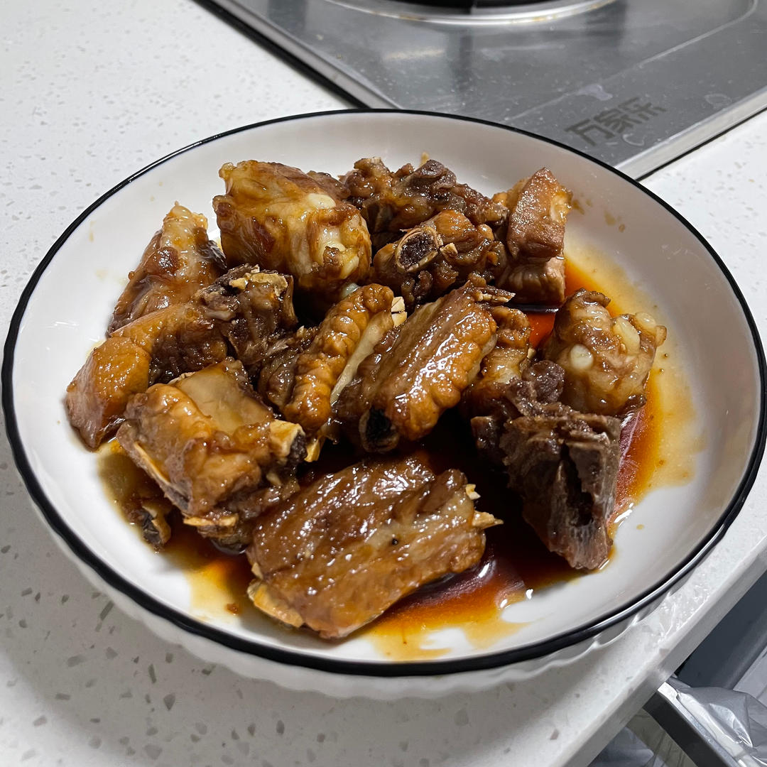 糖醋排骨/糖醋小排（不放油）（12345口诀做出正宗上海本帮）