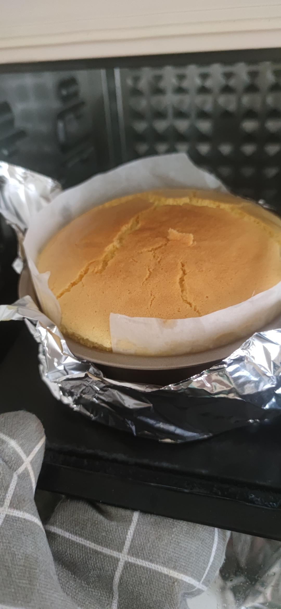 细腻柔软的古早蛋糕(六寸)
