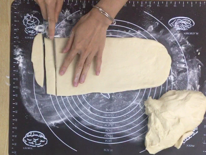 纯奶手撕吐司的做法 步骤1