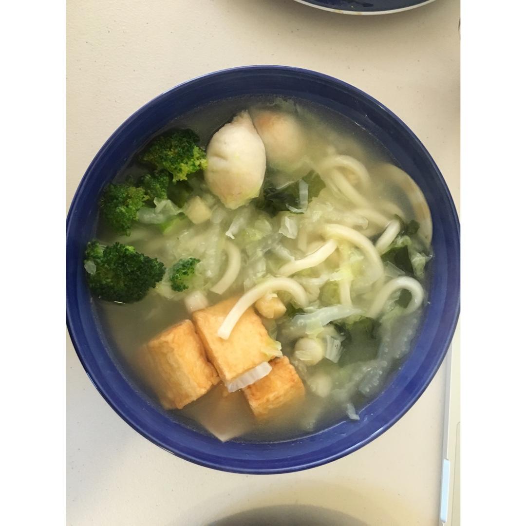 海鲜乌冬面