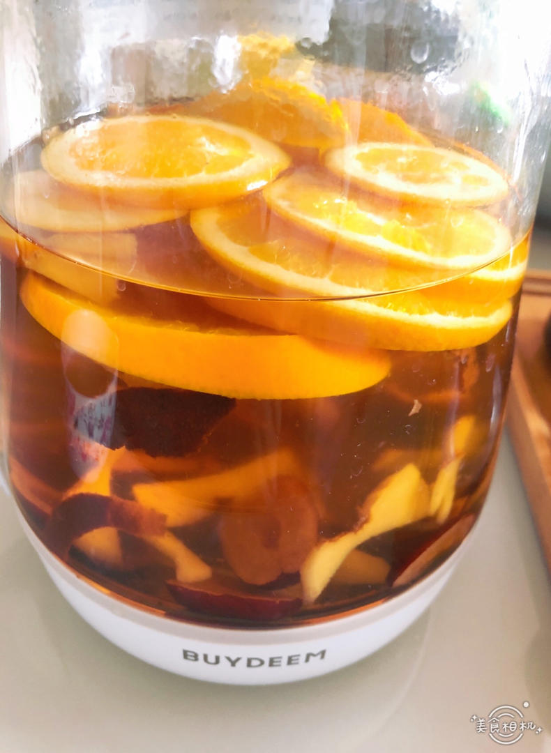 香橙陈皮姜枣茶
