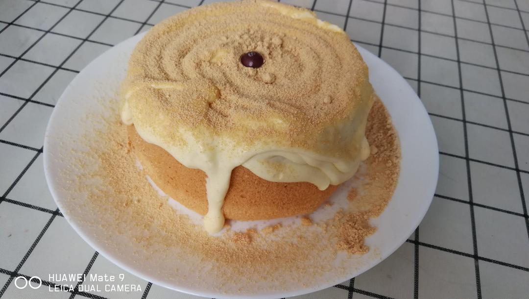 超好吃的豆乳爆浆蛋糕