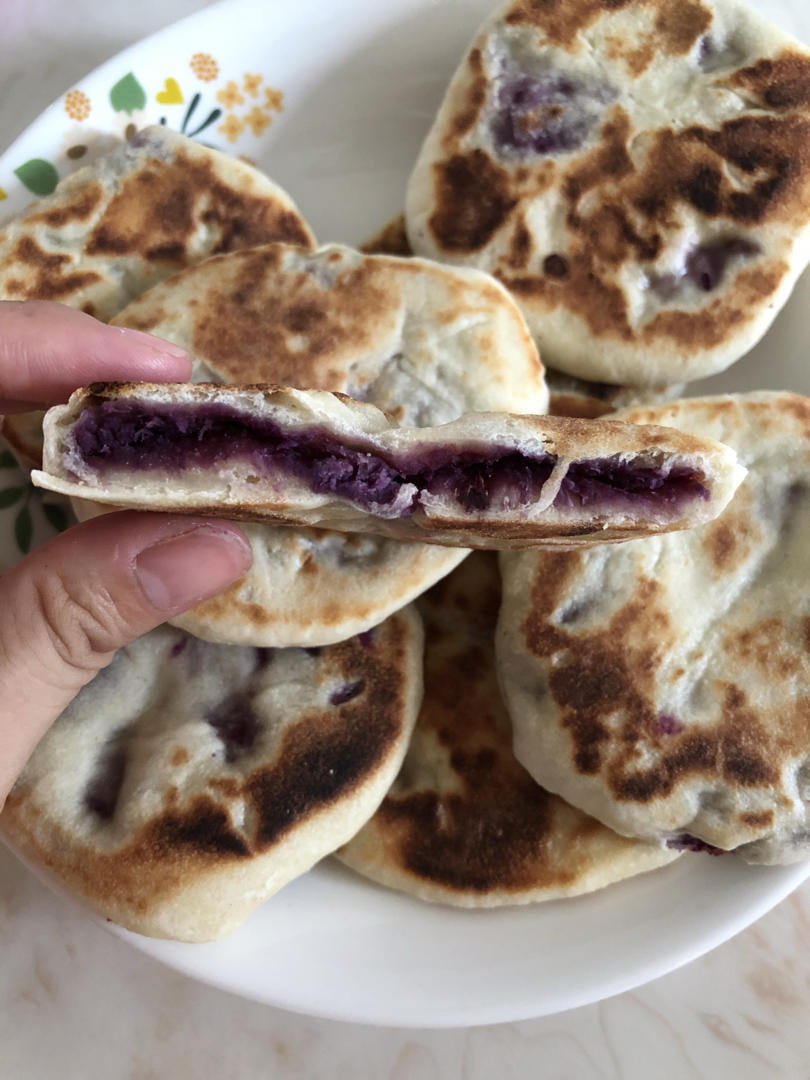 紫薯烙饼