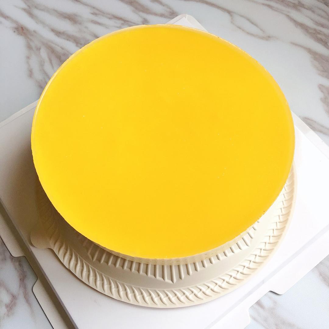 【视频】芒果慕斯（6寸） | 含镜面果胶配方