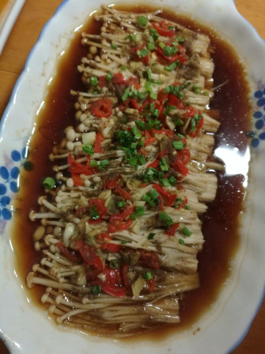 蒜蓉烤金针菇