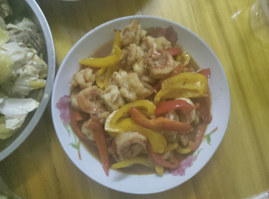 减肥去脂的西兰花炒虾仁