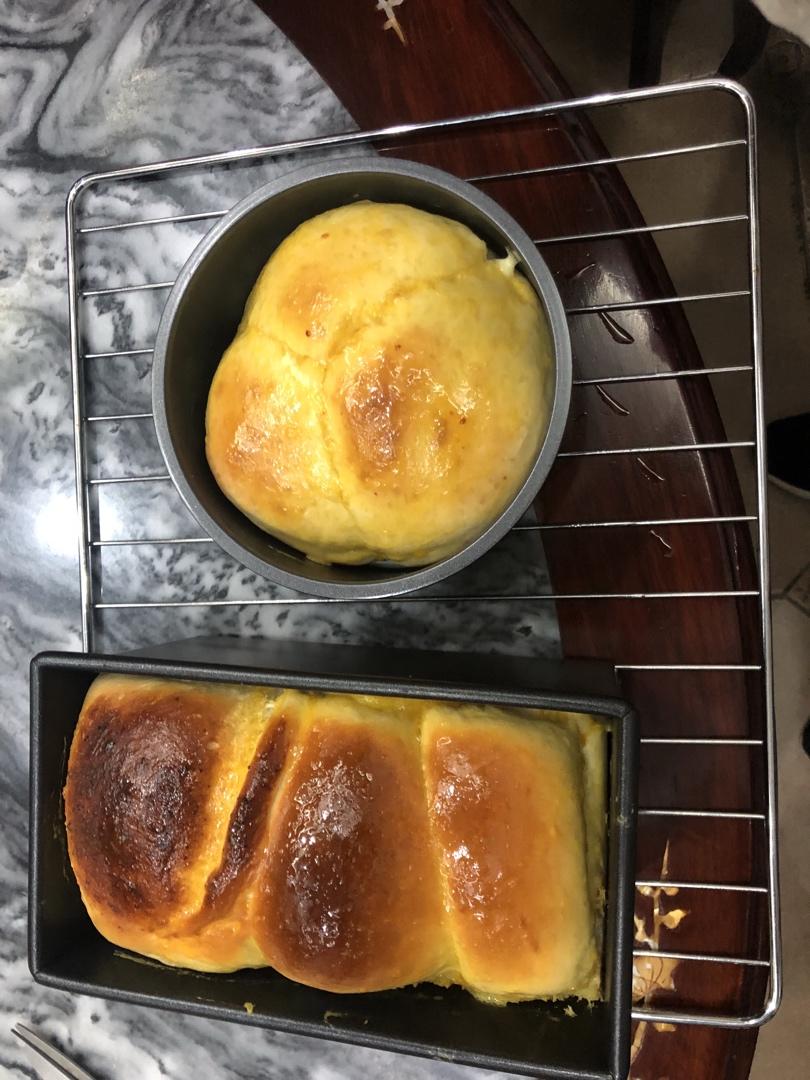 不腻的奶酪面包馅饼一次发酵