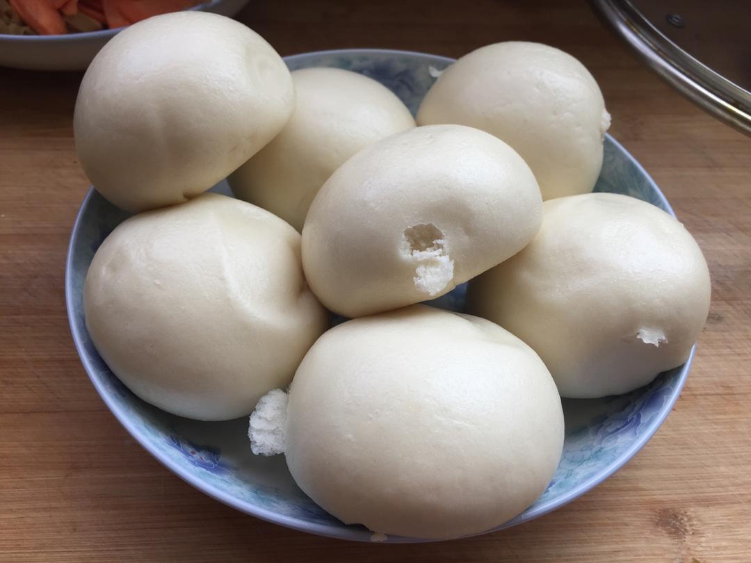 大白馒头 Steamed Bun