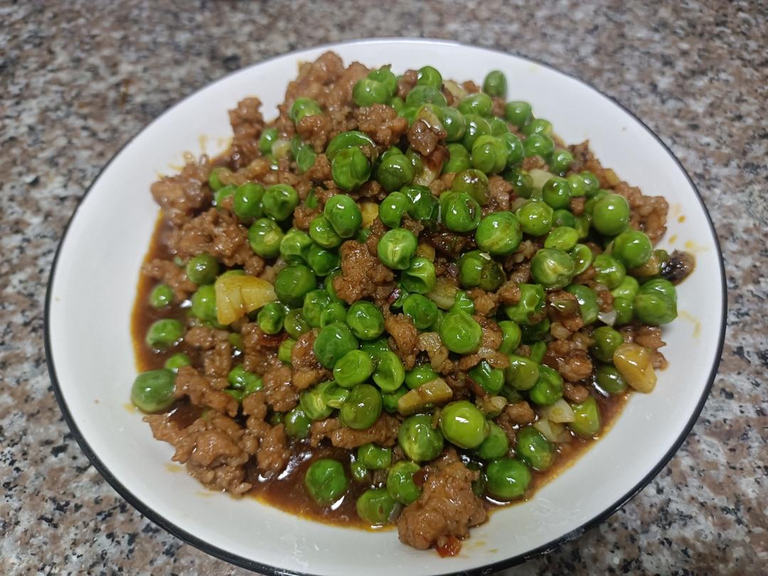 超下饭的豌豆肉沫