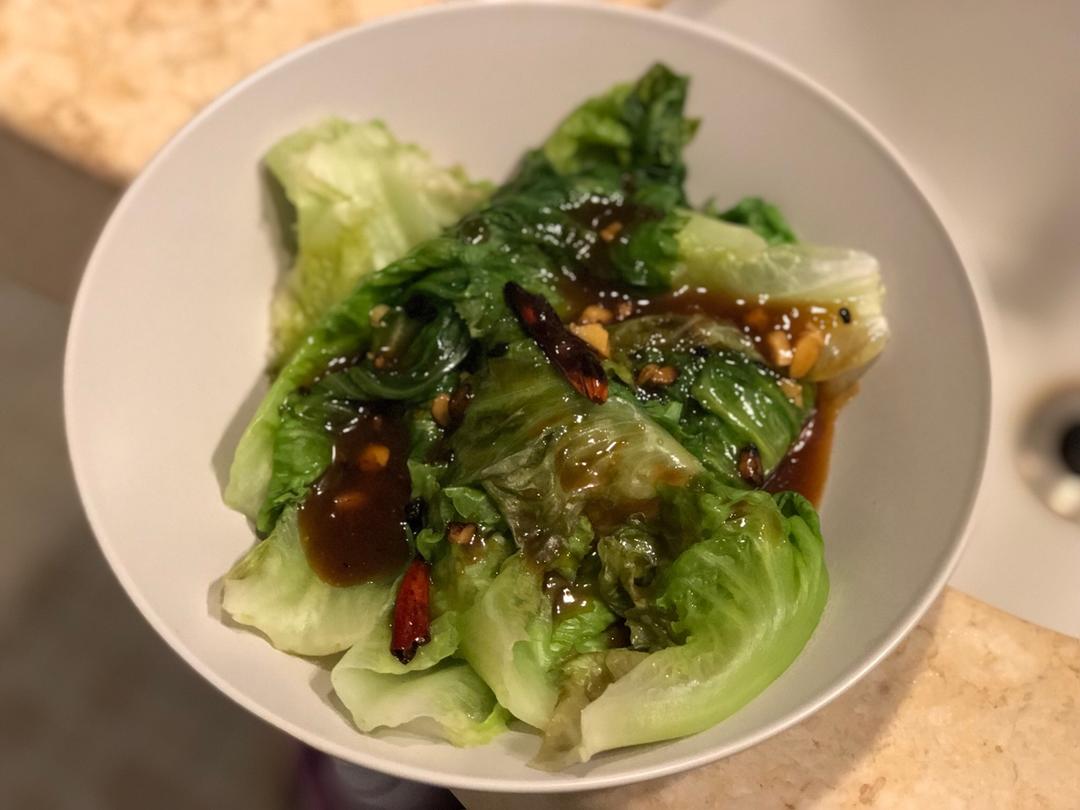 低脂蚝油生菜