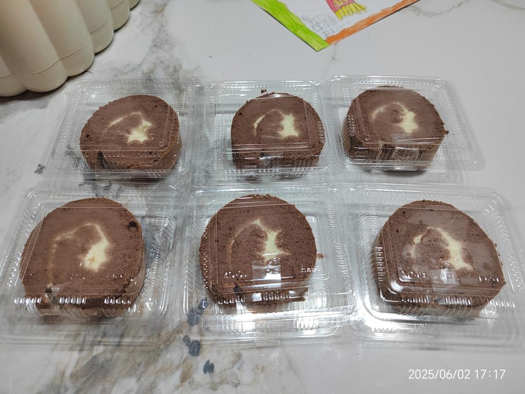 原味/可可/抹茶/香葱肉松/红丝绒 蛋糕卷——小五卷
