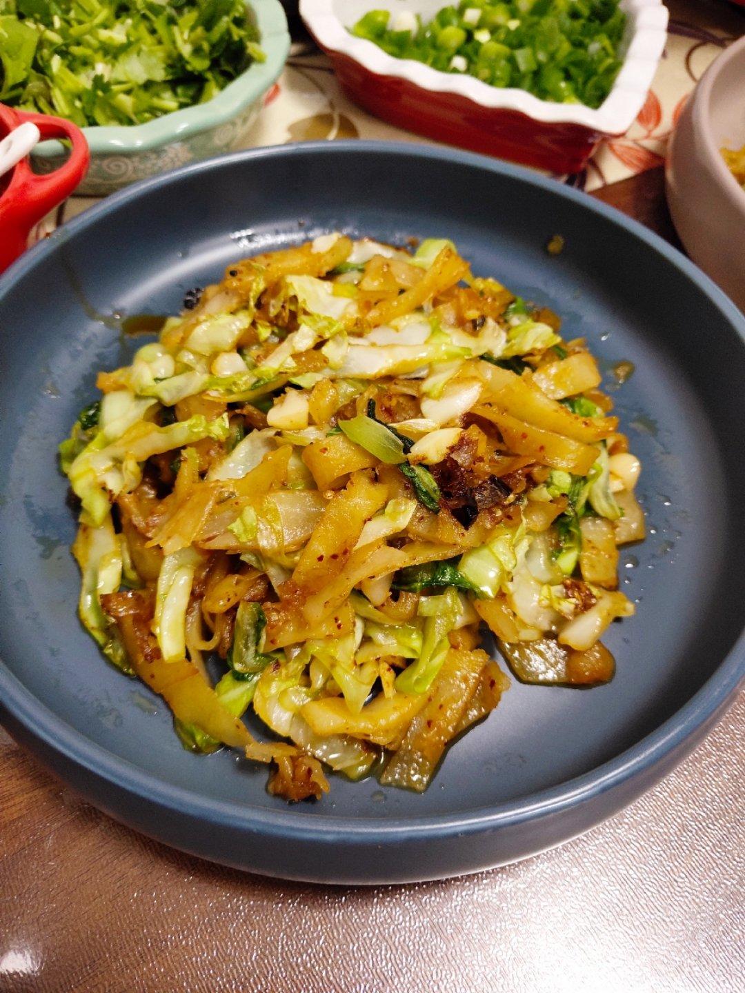陕西私房炒饼[内附饼丝做法]