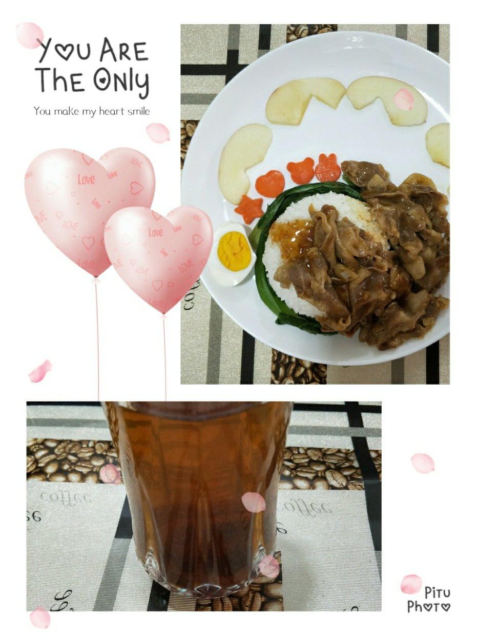 快手简餐--照烧牛肉饭