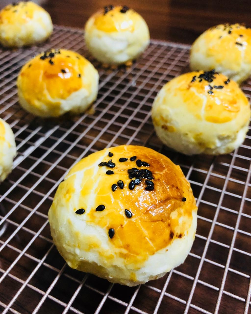 不用揉出膜、不用醒面就能酥掉渣的中式酥皮点心
