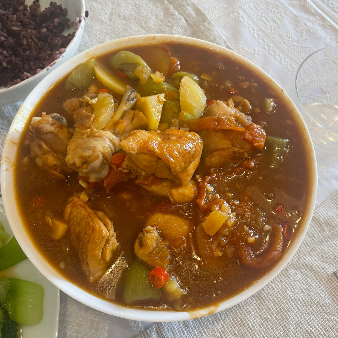 复刻火烧云油焖鸡：史上最简单的下饭神器