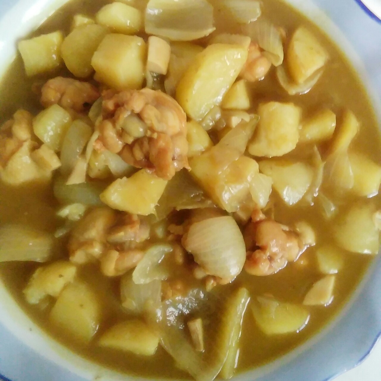 咖喱土豆鸡肉
