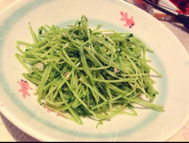 清炒豆苗