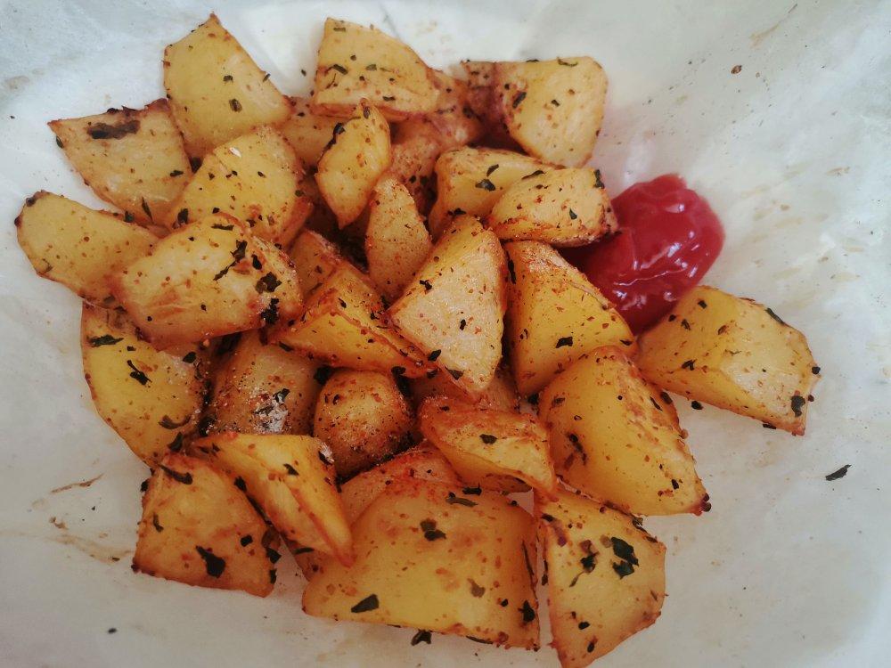 ㊙️摇一摇，烤一烤，低脂烤薯角比🍟还好吃