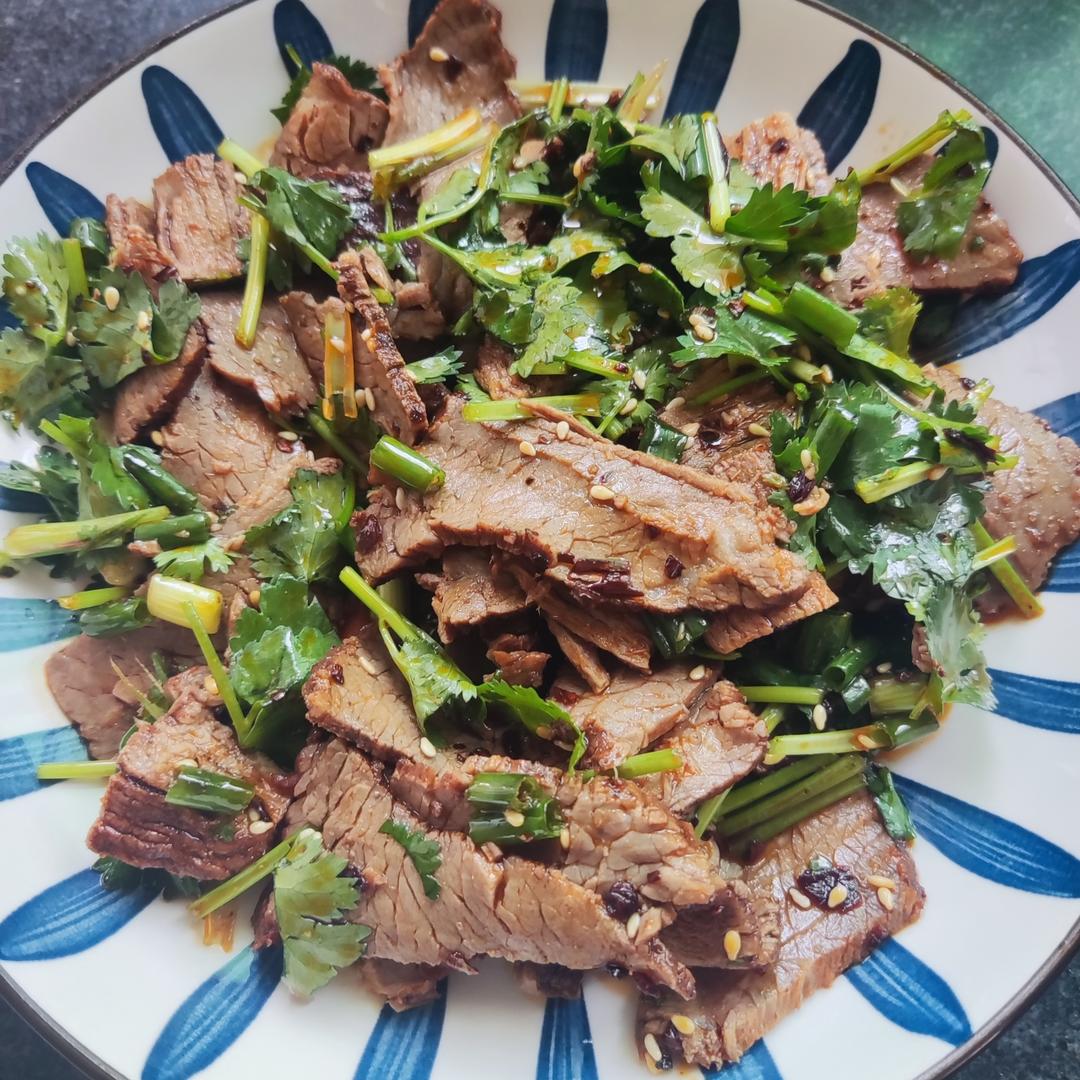 香菜拌牛肉