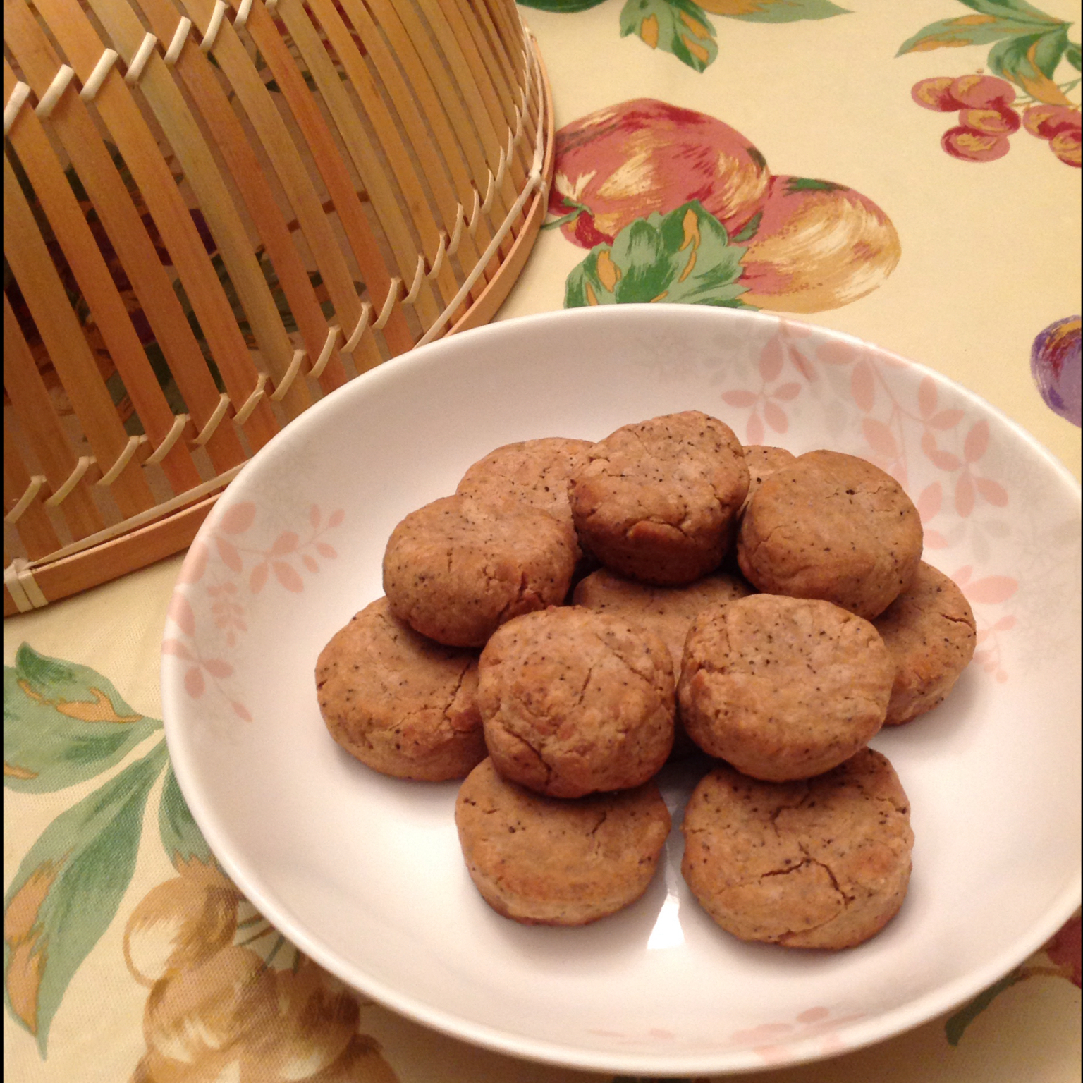 咖啡花生小圆饼