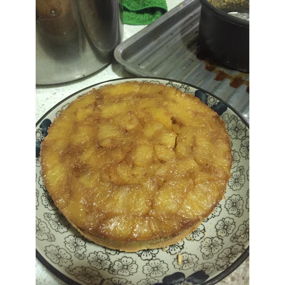 菠萝翻转蛋糕